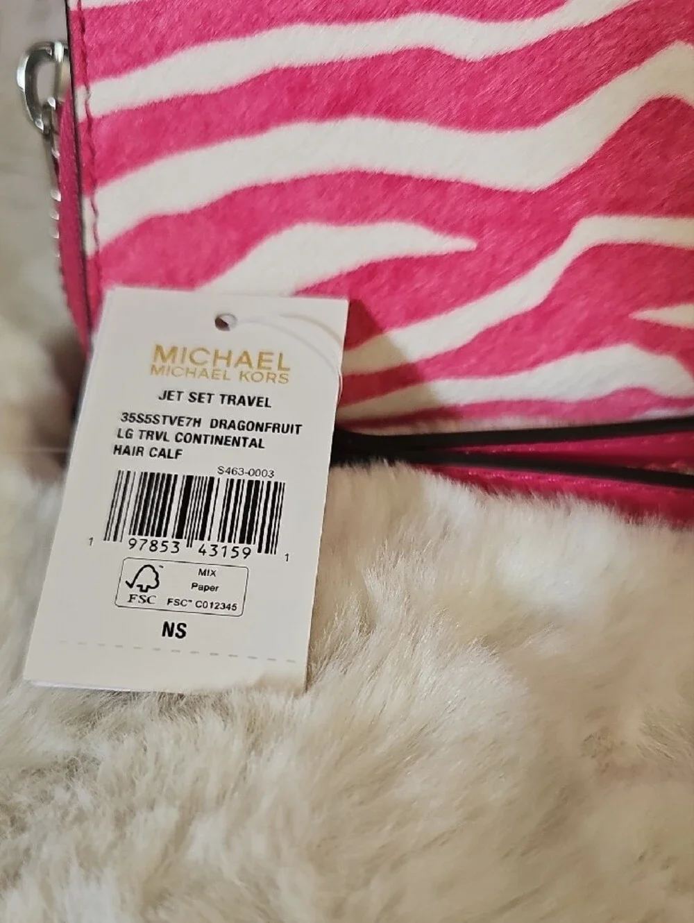 NEW! Michael Kors Jet Set Continental Wallet